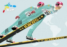 Ski Jumping Pairs: Road to TORINO 2006 poster