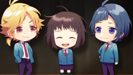 Heroine Tarumono! Kiraware Heroine to Naisho no Oshigoto Mini Anime poster