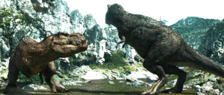 Okamoto Zero One CM Kyouryuu-hen poster