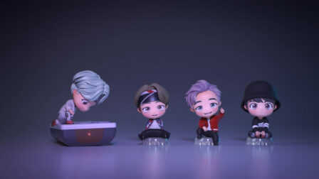 How To Enjoy a "Home-cert" with TinyTAN poster