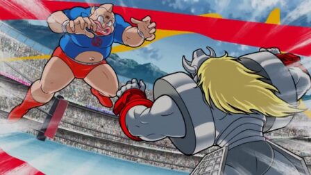 Kinnikuman x Cup Noodles: Power Up shita Pro-hen poster