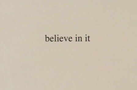 Believe in It poster