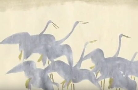 Tsuru Shitae Waka Kan poster