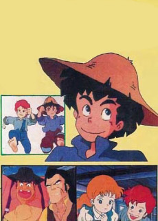 Huckleberry Finn Monogatari poster