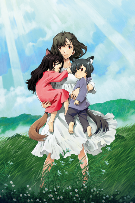 Ookami Kodomo no Ame to Yuki poster