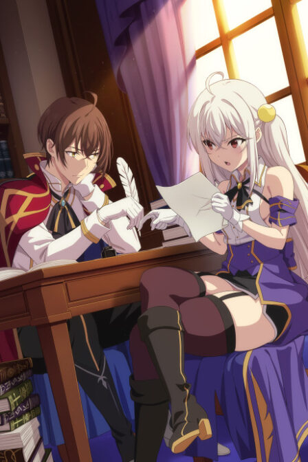 Tensai Ouji no Akaji Kokka Saisei Jutsu poster