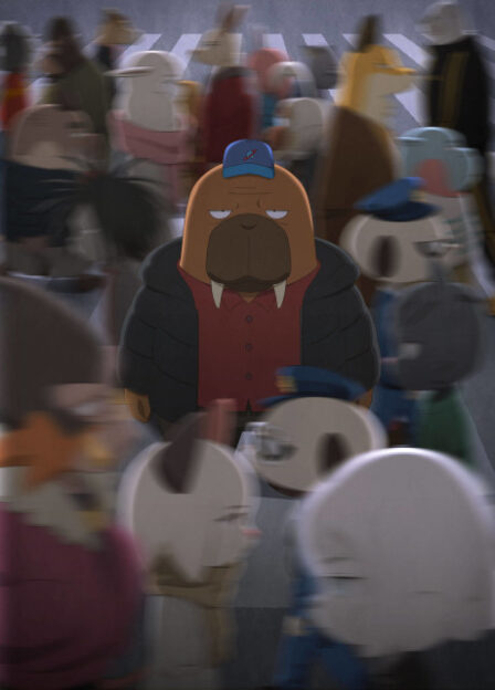 Odd Taxi: In the Woods poster