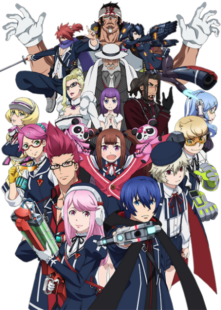 Gunslinger Stratos: THE ANIMATION poster